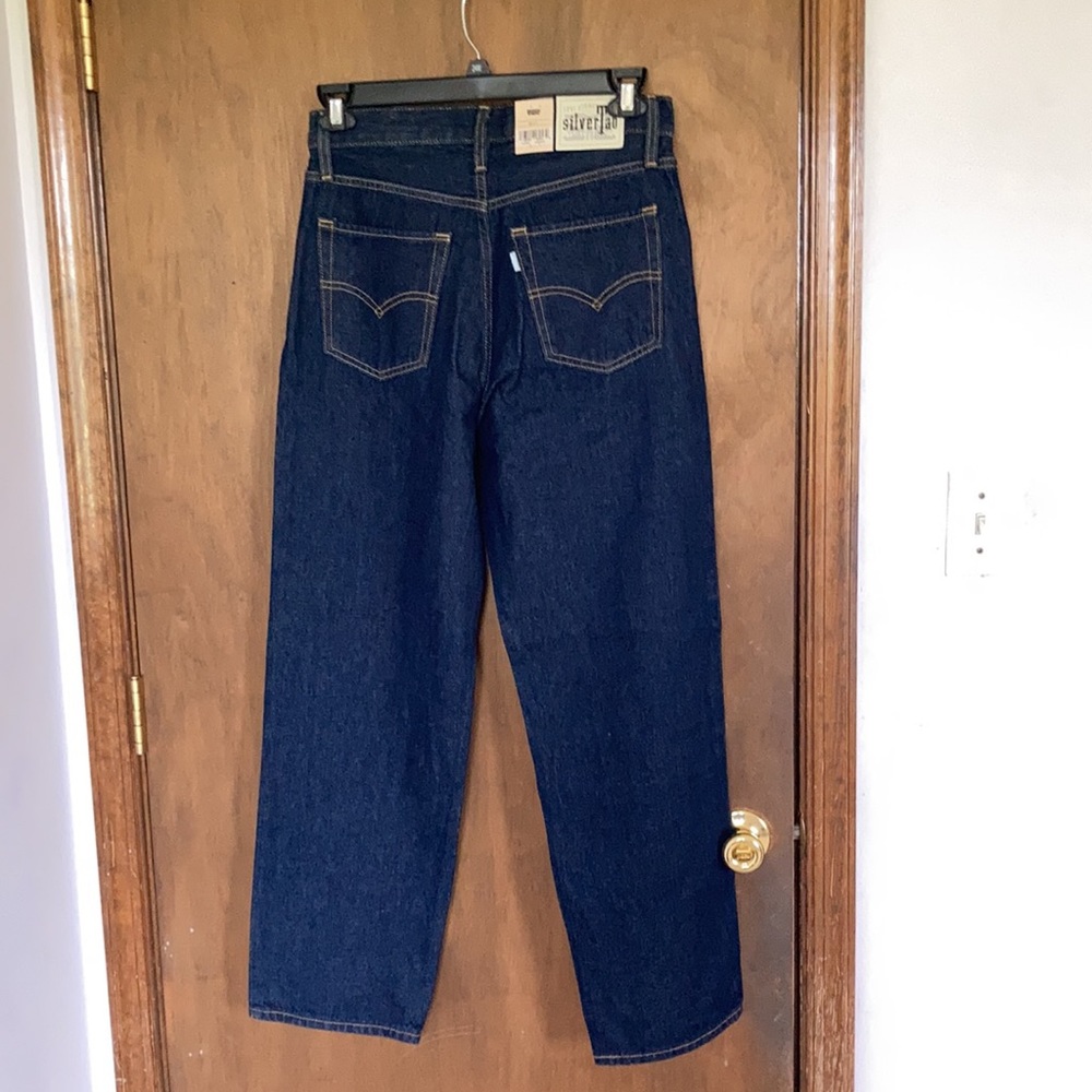 Relist7/20 Levi’s 94 baggy midrise straight leg jean cotton retro 27 or 30 - Picture 9 of 17
